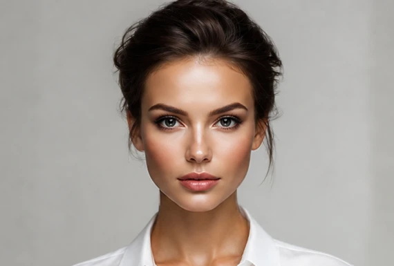 Photorealistic result after AI face swap with Facyra