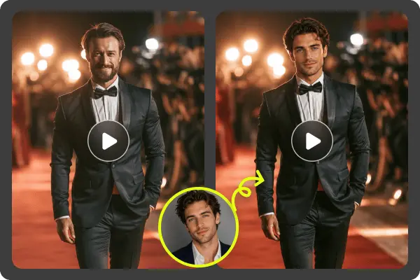 Video Face Swap, Not Just 5 Seconds